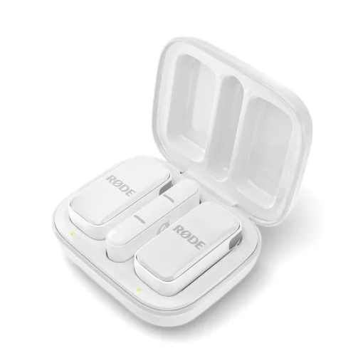 RODE Wireless Micro-C két csatornás kompakt vezeték nélküli mikrofon (USB-C), fehér