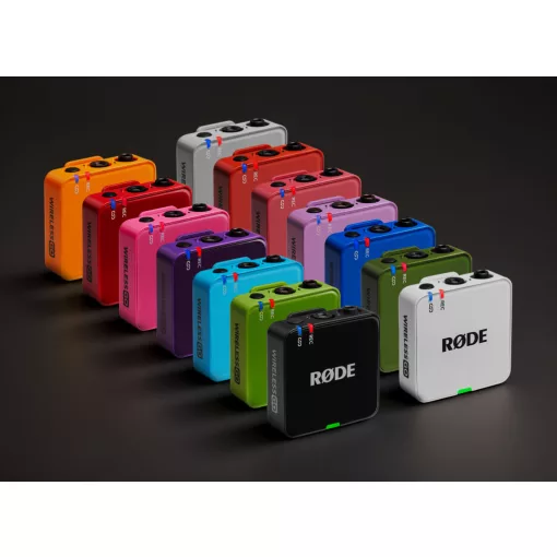 RODE Wireless GO GEN3 két csatornás vezeték nélküli mikrofon rendszer, kék