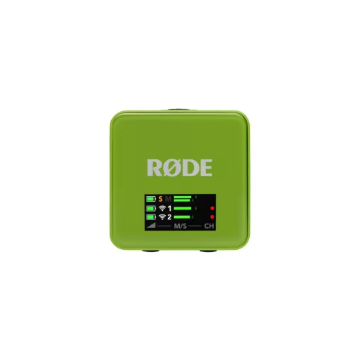 RODE Wireless GO GEN3 két csatornás vezeték nélküli mikrofon rendszer, zöld