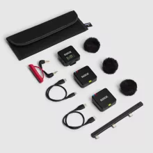RODE Wireless GO GEN3 két csatornás vezeték nélküli mikrofon rendszer, narancssárga