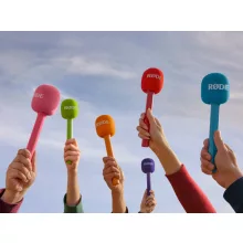 RODE Interview GO mikrofonfogó nyél vezeték néküli mikrofonokhoz, kék