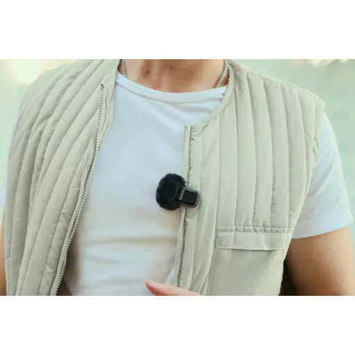 RODE Wireless Micro-C két csatornás kompakt vezeték nélküli mikrofon (USB-C), narancssárga