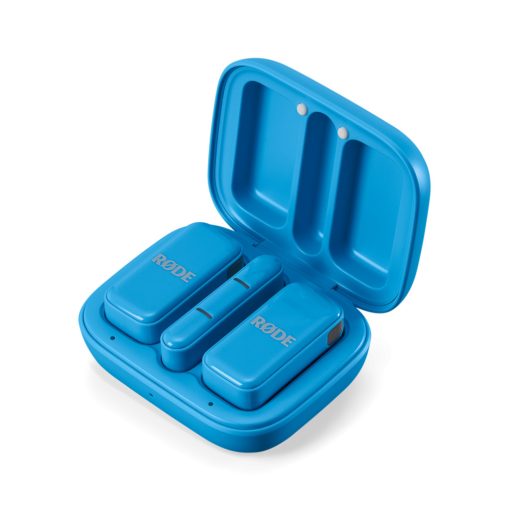 RODE Wireless Micro-C két csatornás kompakt vezeték nélküli mikrofon (USB-C), kék