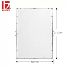 Jinbei Frame Scrim Diffuser (HD-15x21) - 150 x 210 cm