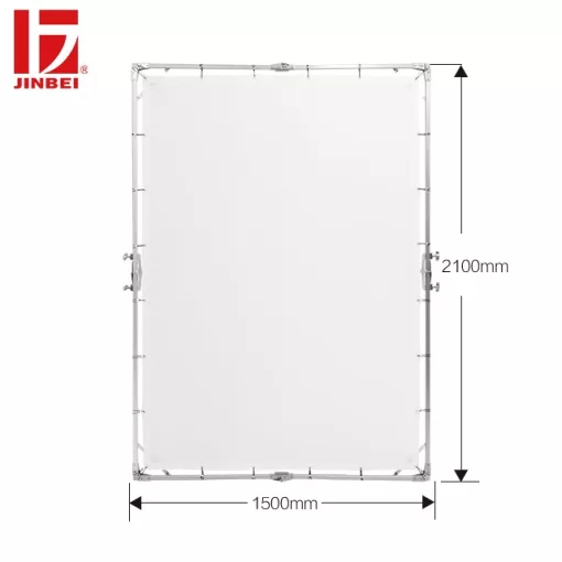Jinbei Frame Scrim Diffuser (HD-15x21) - 150 x 210 cm