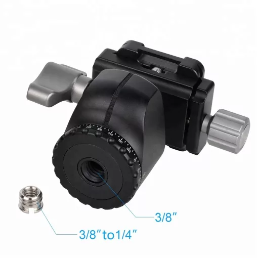 Mikrosat BH-25C Low Profile Ball Head Arca / RRS Compatible (max. 10kg)