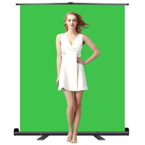 Mikrosat Pull-Up Chromagreen Background 165x200cm (BD2008)