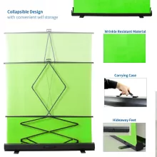 Mikrosat Pull-Up Chromagreen Background 165x200cm (BD2008)