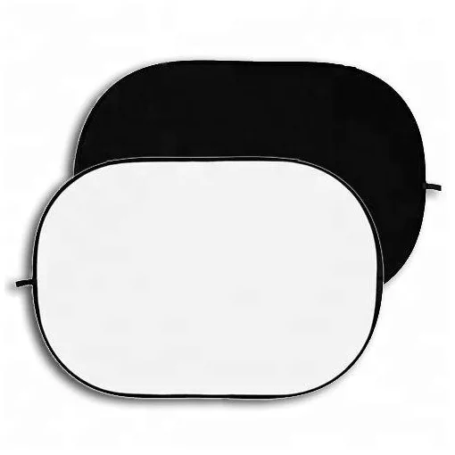 Mikrosat Black and White Backdrop - 150x200 cm (RE210)