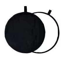 Mikrosat Black and White Backdrop - 150x200 cm (RE210)