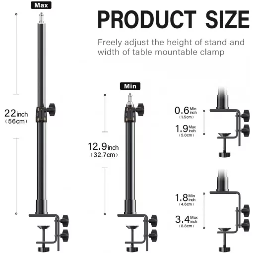 Mikrosat Desk mount stand 1