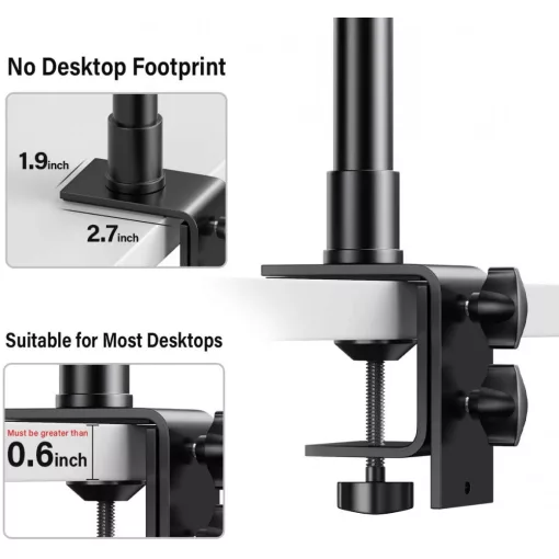 Mikrosat Desk mount stand 1