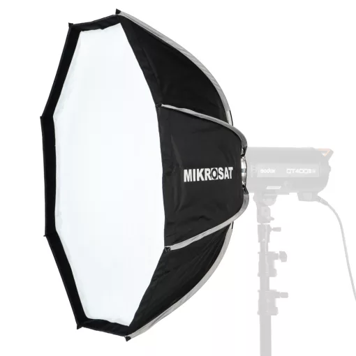 Mikrosat 8Click Octagonal Quick Open Softbox - 100cm