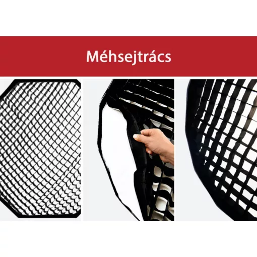 Mikrosat grid for 8Click Octagonal Quick Open Softbox - 150cm