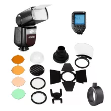 Godox V860III-S Sony rendszervaku szett AK-R1 fényformálóval és XRO II vakukioldóval