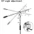   Mikrosat CS-340BP C-Stand PRO Állvány Állítható Boom Karral, súlyzsákkal (max. 20kg, 340cm)