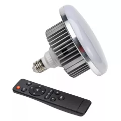   Mikrosat 85W - E27-es foglalatú Bi-Color LED fényforrás távirányítóval