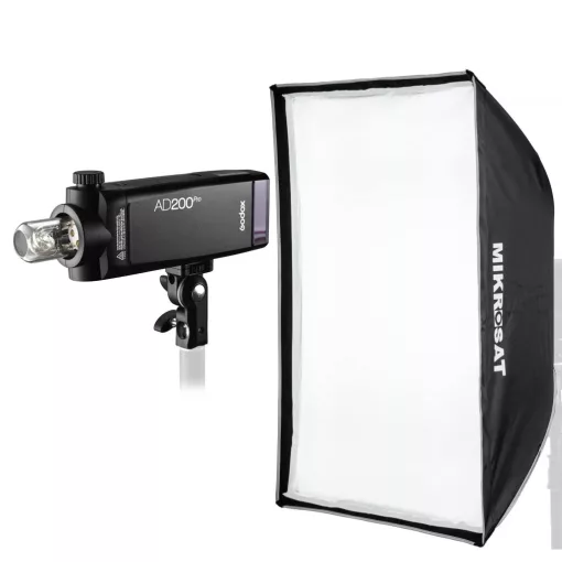 Godox AD200PRO II - 60x90 Softbox Szett (200W - 60x90 - 2,6m)