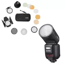 Godox V100-C Canon rendszervaku szett AK-R1 fényformálóval