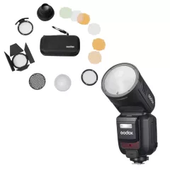   Godox V100-C Canon rendszervaku szett AK-R1 fényformálóval