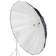 Mikrosat 180 cm 2in1 ernyő - áteresztő és fekete ezüst huzat (UB05)