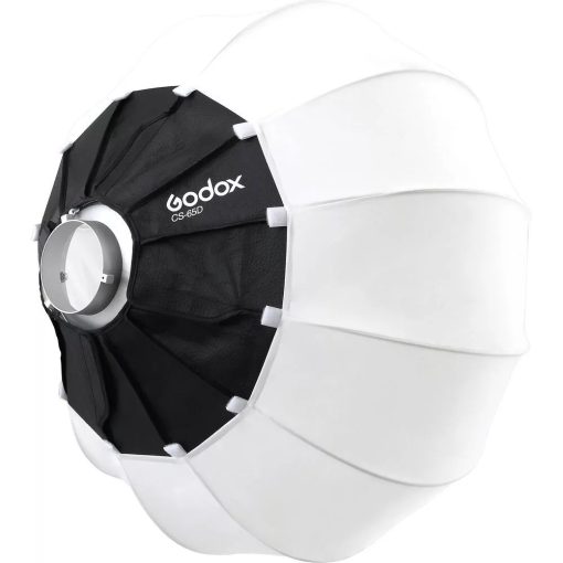 Godox LE300Bi Bi-Color LED Podcast lámpa Szett Gömb Softboxal - Fehér (Bi - 65cm - 2,6m)