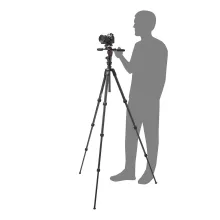 Manfrotto Befree GT karbon állvány tekerős zár +3D live fotó/videó fej (MKBFRTC4GTFB-3W)