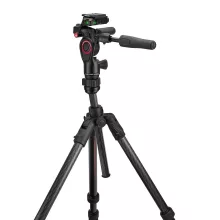Manfrotto Befree GT karbon állvány tekerős zár +3D live fotó/videó fej (MKBFRTC4GTFB-3W)