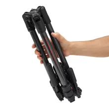 Manfrotto Befree GT karbon állvány tekerős zár +3D live fotó/videó fej (MKBFRTC4GTFB-3W)