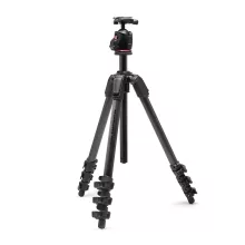 Manfrotto 055 kit karbon 4 szekciós állvány + gömbfej Arca Swiss (MK055CXPRO4-Q6T)