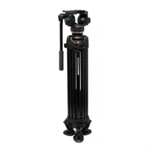 Manfrotto 502X fej alu. Twin leg középterpeszes állvánnyal (MVK502XTWINMA)