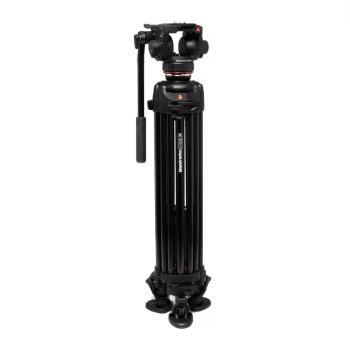 Manfrotto 502X fej alu. Twin leg középterpeszes állvánnyal (MVK502XTWINMA)