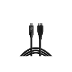   TETHER TOOLS TetherProUSB Type C > Micro-B 5pin 4.6m black (CUC3315-BLK)