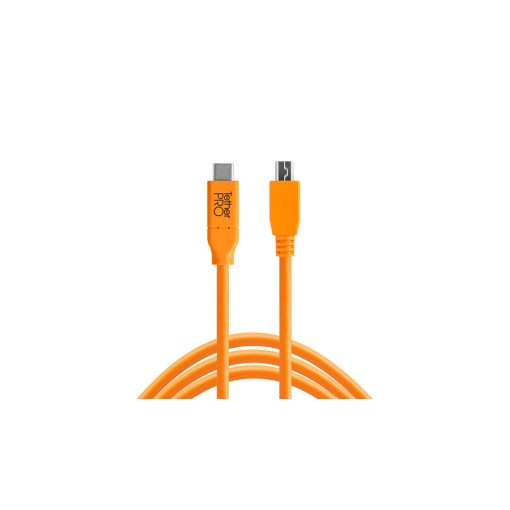 TETHER TOOLS TetherPro USB Type C > Mini-B 5pin 4.6m orange (CUC2415)
