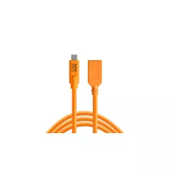   TETHER TOOLS TetherPro USB C - USB A Female 4.6m orange (CUCA415)
