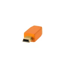 TETHER TOOLS TetherPro Kábel USB 2.0. > Mini-B 5pin 4.6m fekete - (CU5450)