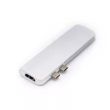 Caruba USB-C HUB Kártyaolvasó USB 3.0 - dupla USB-C csatlakozás