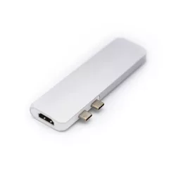   Caruba USB-C HUB Kártyaolvasó USB 3.0 - dupla USB-C csatlakozás