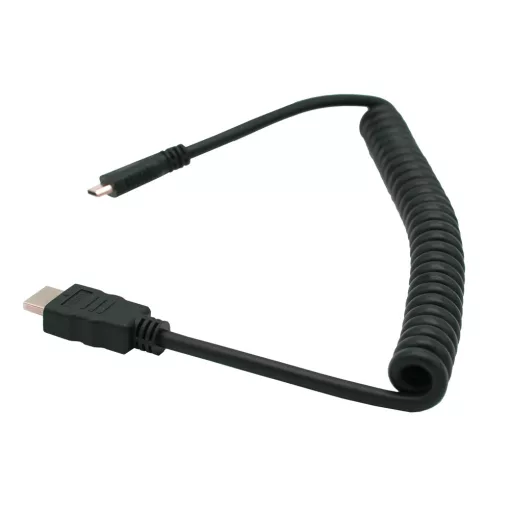 Caruba HDMI - miniHDMI Spring Wire kábel (CHS-2)