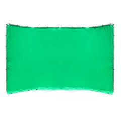   Mikrosat  Panoramic Background 13′ Chroma Key Green - 2,4m x 4m (BD2010)