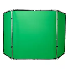 Mikrosat  Panoramic Background 13′ Chroma Key Green - 2,4m x 4m (BD2010)