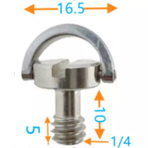 Mikrosat camera plate screw 1/4“ (CS-037)