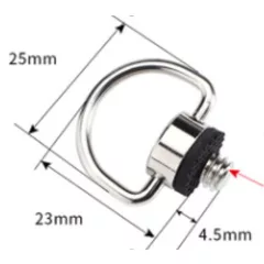 Mikrosat short camera plate screw 1/4“ (CS-039)