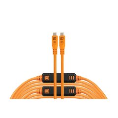   TETHER TOOLS TetherPro Optima USB C > USB C 9,4 m narancs (CUC31G2-ORG)