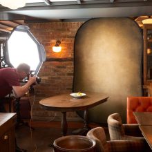 Lastolite Vintage Foldable background 1.5x2.1m Tobacco/Oliva (LL LB5705)