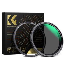 K&F Concept mágneses adapter + NANO-X vario ND2-32, lepergető, karcálló, + tok, 67mm (KF-01-1851)
