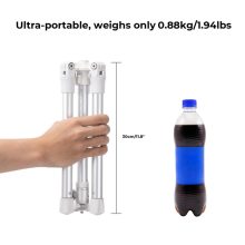 K&F Concept E224A3+BH-18 állvány, selfie bot, Gopro adapter, telefon adapter, bluetooth kioldó (KF-09-120V3)