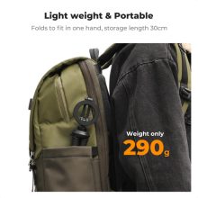 K&F Concept hajlítható lábú állvány, Magsafe, Gopro adapter, bluetooth kioldó (KF-09-164)