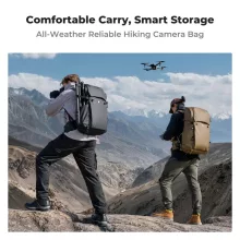 K&F Concept 30L Star Wander 02, fotós hátizsák, fekete (KF-13-206V1)