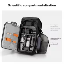 K&F Concept 30L Star Wander 02, fotós hátizsák, fekete (KF-13-206V1)